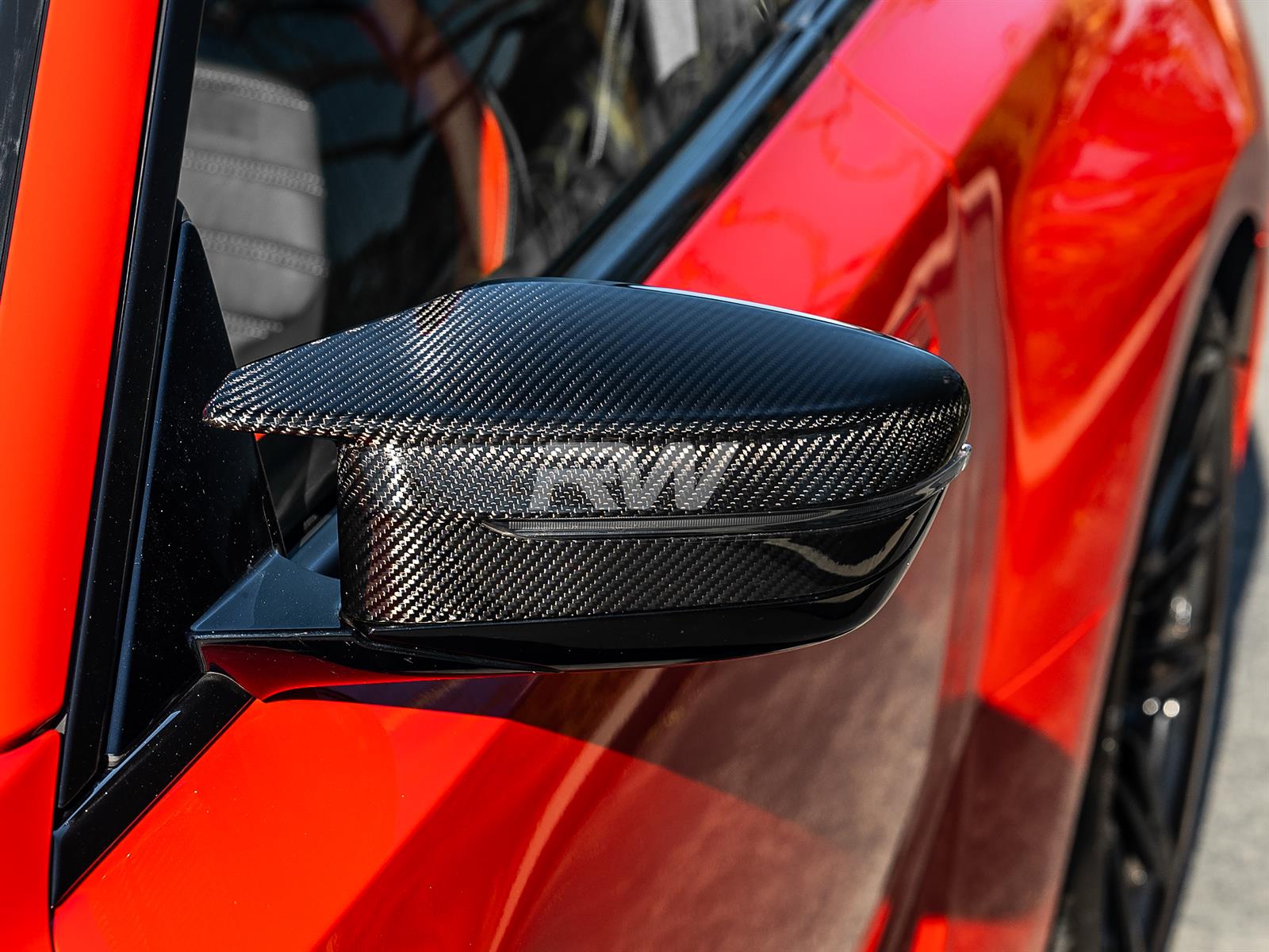 RW Carbon BMW G87 M2 Carbon Fiber Mirror Replacements-Exterior-Silicon Valley Bimmer