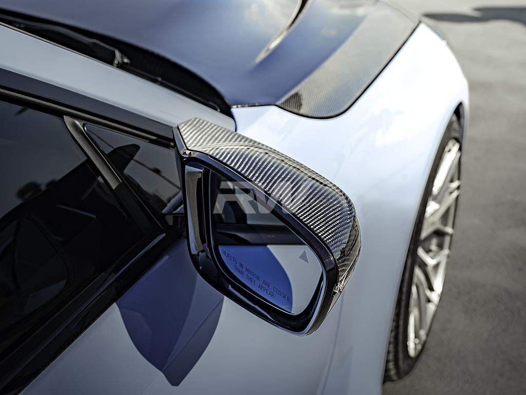 RW Carbon BMW G87 M2 Carbon Fiber Mirror Replacements-Exterior-Silicon Valley Bimmer