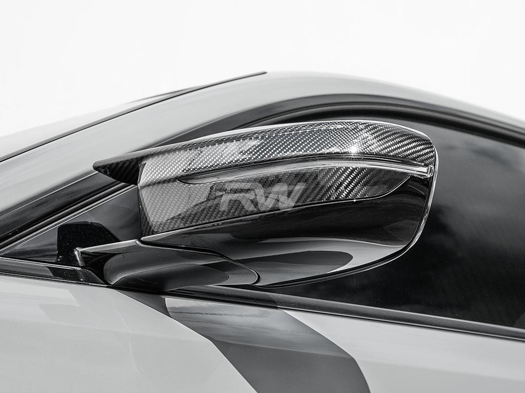 RW Carbon BMW G87 M2 Carbon Fiber Mirror Replacements-Exterior-Silicon Valley Bimmer