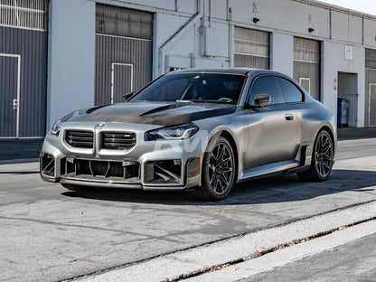 RW Carbon BMW G87 M2 Carbon Fiber Performance Style Front Lip-Exterior-Silicon Valley Bimmer