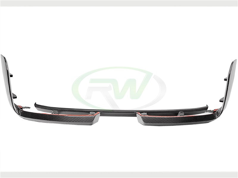 RW Carbon BMW G87 M2 Carbon Fiber Performance Style Front Lip-Exterior-Silicon Valley Bimmer