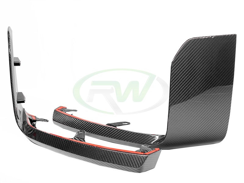 RW Carbon BMW G87 M2 Carbon Fiber Performance Style Front Lip-Exterior-Silicon Valley Bimmer
