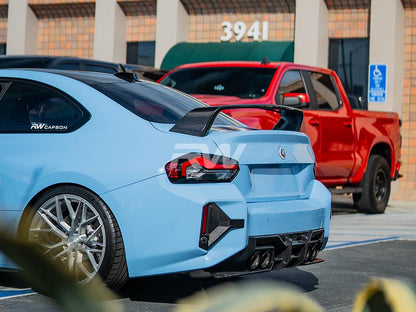 RW Carbon BMW G87 M2 Carbon Fiber Performance Style Wing-Exterior-Silicon Valley Bimmer