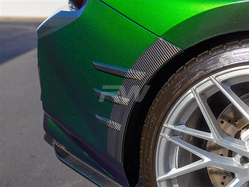 RW Carbon BMW G87 M2 Carbon Fiber Rear Fender Arch Trim-Exterior-Silicon Valley Bimmer