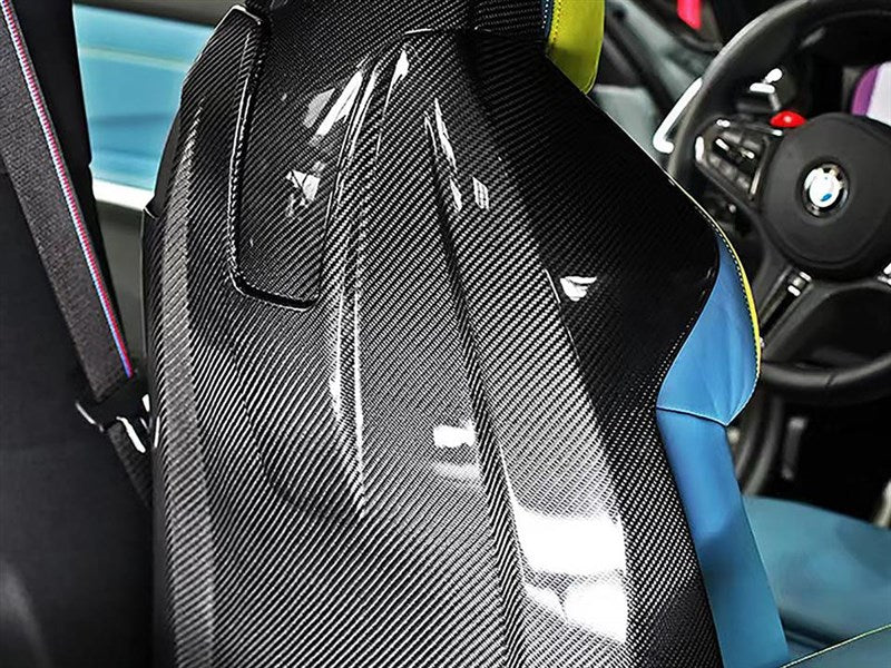 RW Carbon BMW G87 M2 Carbon Fiber Seat Backs-Interior-Silicon Valley Bimmer