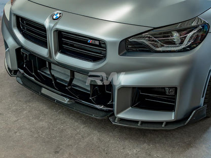RW Carbon BMW G87 M2 DTM Carbon Fiber Front Lip-Exterior-Silicon Valley Bimmer