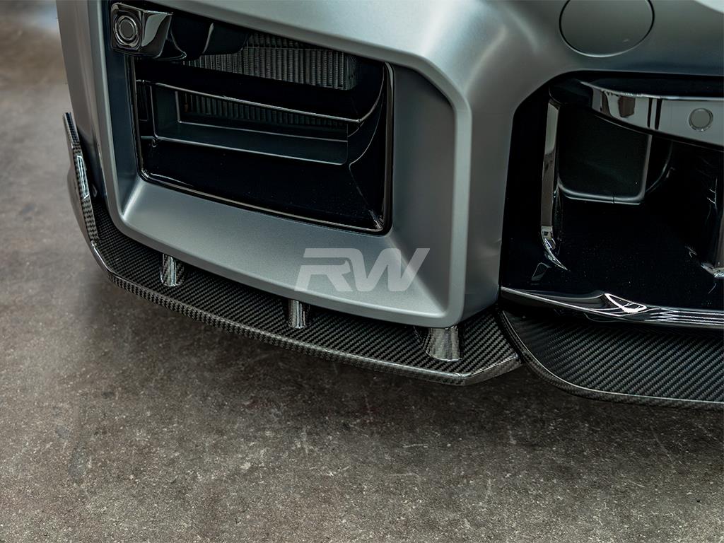 RW Carbon BMW G87 M2 DTM Carbon Fiber Front Lip-Exterior-Silicon Valley Bimmer