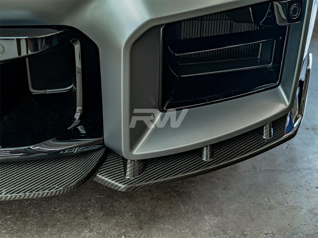 RW Carbon BMW G87 M2 DTM Carbon Fiber Front Lip-Exterior-Silicon Valley Bimmer