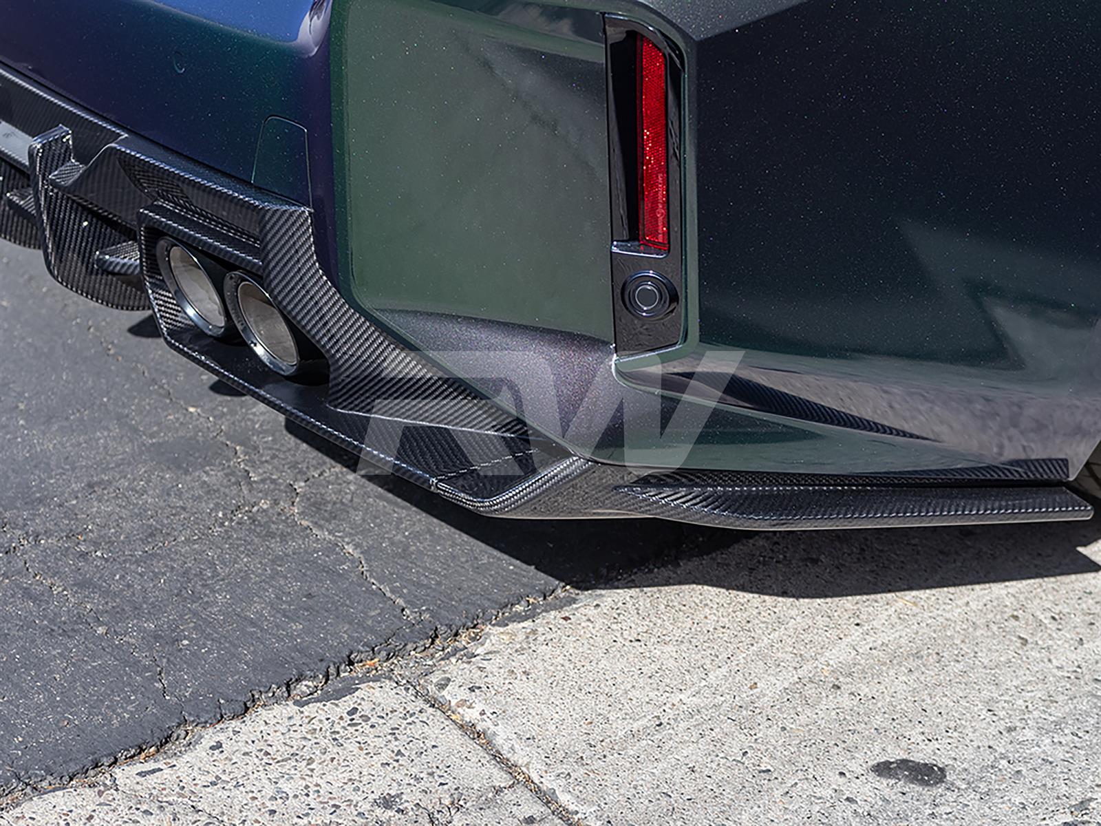 RW Carbon BMW G87 M2 DTM Carbon Fiber Rear Diffuser-Exterior-Silicon Valley Bimmer