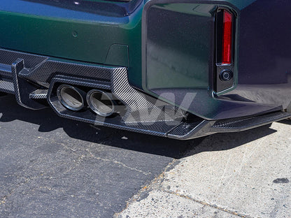 RW Carbon BMW G87 M2 DTM Carbon Fiber Rear Diffuser-Exterior-Silicon Valley Bimmer