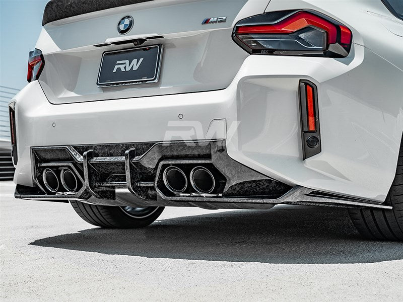 RW Carbon BMW G87 M2 Forged Carbon DTM Diffuser-Exterior-Silicon Valley Bimmer
