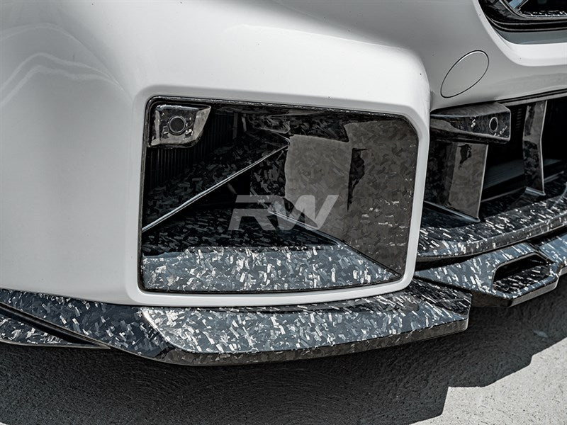 RW Carbon BMW G87 M2 Forged Carbon Duct Trims-Exterior-Silicon Valley Bimmer