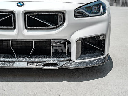 RW Carbon BMW G87 M2 Forged Carbon GTX Front Lip-Exterior-Silicon Valley Bimmer