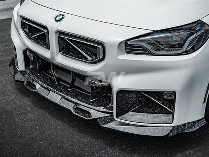 RW Carbon BMW G87 M2 Forged Carbon GTX Front Lip-Exterior-Silicon Valley Bimmer