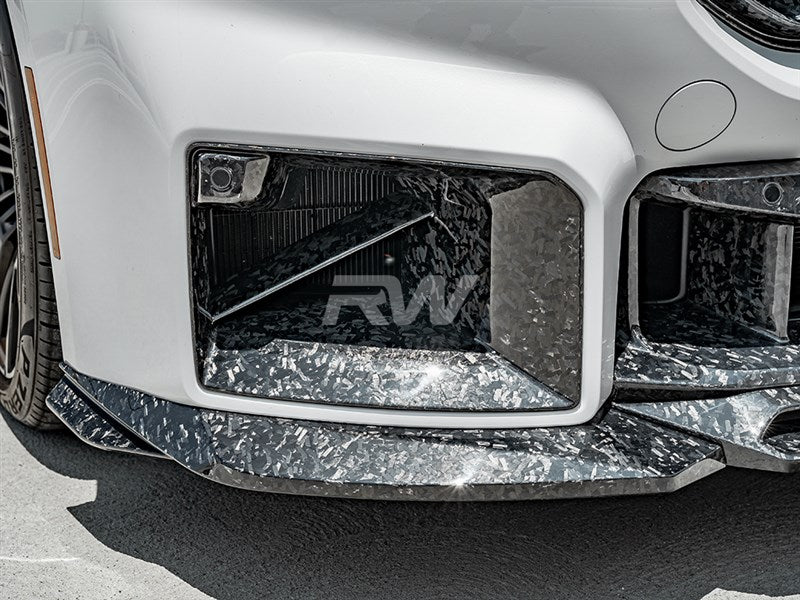 RW Carbon BMW G87 M2 Forged Carbon GTX Front Lip-Exterior-Silicon Valley Bimmer