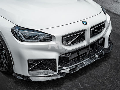 RW Carbon BMW G87 M2 Forged Carbon GTX Grilles-Exterior-Silicon Valley Bimmer