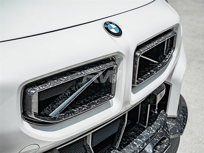 RW Carbon BMW G87 M2 Forged Carbon GTX Grilles-Exterior-Silicon Valley Bimmer