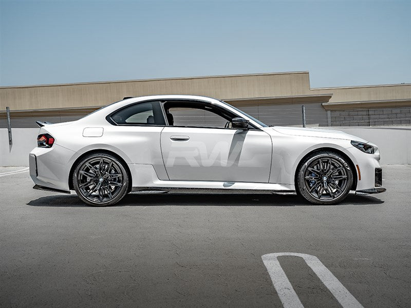RW Carbon BMW G87 M2 Forged Carbon GTX Side Skirts-Exterior-Silicon Valley Bimmer