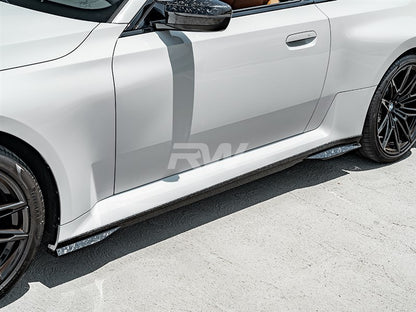 RW Carbon BMW G87 M2 Forged Carbon GTX Side Skirts-Exterior-Silicon Valley Bimmer
