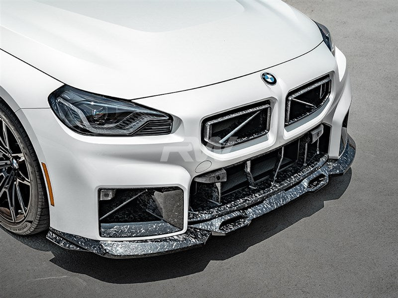 RW Carbon BMW G87 M2 Forged Carbon OE Style Center Bumper Trim-Exterior-Silicon Valley Bimmer