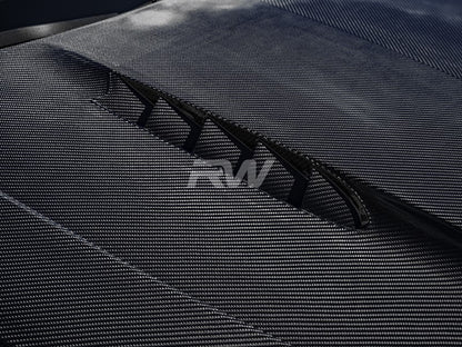 RW Carbon BMW G87 M2 / G42 2-Series Carbon Fiber GTX Hood-Exterior-Silicon Valley Bimmer