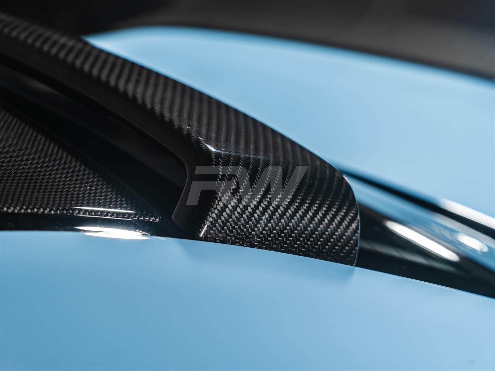 RW Carbon BMW G87 M2 G42 2-Series Carbon Fiber Roof Spoiler-Exterior-Silicon Valley Bimmer