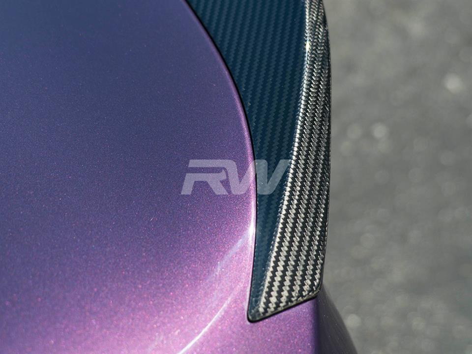 RW Carbon BMW G87 M2 G42 Performance Style CF Trunk Spoiler-Exterior-Silicon Valley Bimmer