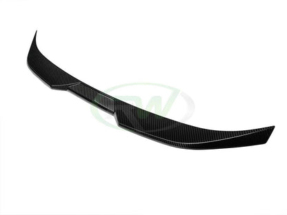RW Carbon BMW G87 M2 G42 Performance Style CF Trunk Spoiler-Exterior-Silicon Valley Bimmer