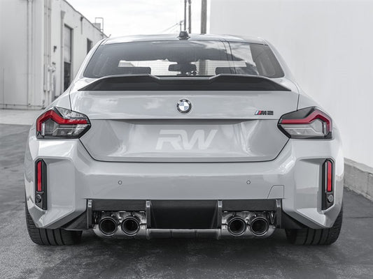 RW Carbon BMW G87 M2 G42 Performance Style CF Trunk Spoiler-Exterior-Silicon Valley Bimmer