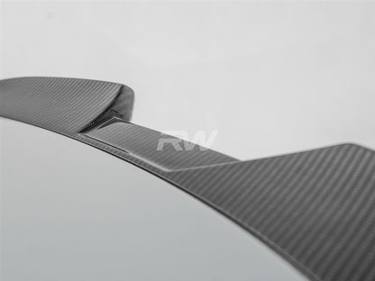 RW Carbon BMW G87 M2 G42 Performance Style CF Trunk Spoiler-Exterior-Silicon Valley Bimmer
