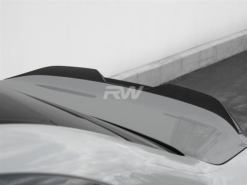 RW Carbon BMW G87 M2 G42 Performance Style CF Trunk Spoiler-Exterior-Silicon Valley Bimmer