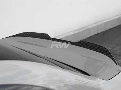 RW Carbon BMW G87 M2 G42 Performance Style CF Trunk Spoiler-Exterior-Silicon Valley Bimmer