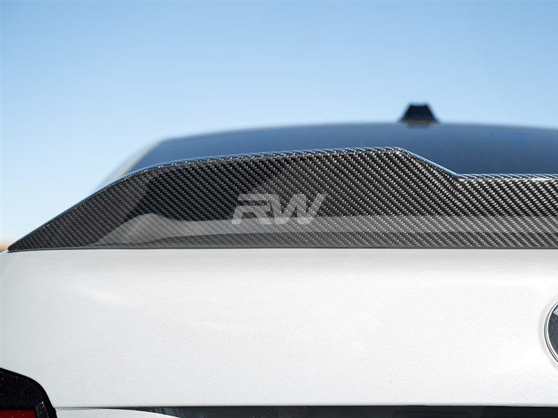 RW Carbon BMW G87 M2 G42 Performance Style CF Trunk Spoiler-Exterior-Silicon Valley Bimmer