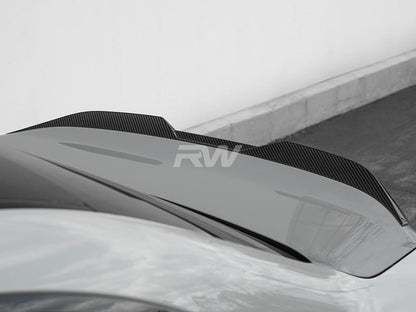 RW Carbon BMW G87 M2 G42 Performance Style CF Trunk Spoiler-Exterior-Silicon Valley Bimmer
