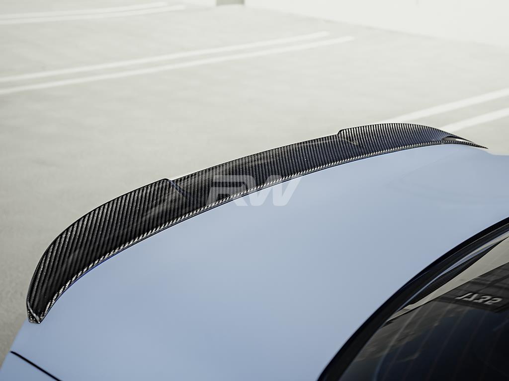 RW Carbon BMW G87 M2 G42 RWS Dry Carbon Fiber Trunk Spoiler-Exterior-Silicon Valley Bimmer