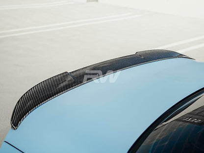 RW Carbon BMW G87 M2 G42 RWS Dry Carbon Fiber Trunk Spoiler-Exterior-Silicon Valley Bimmer