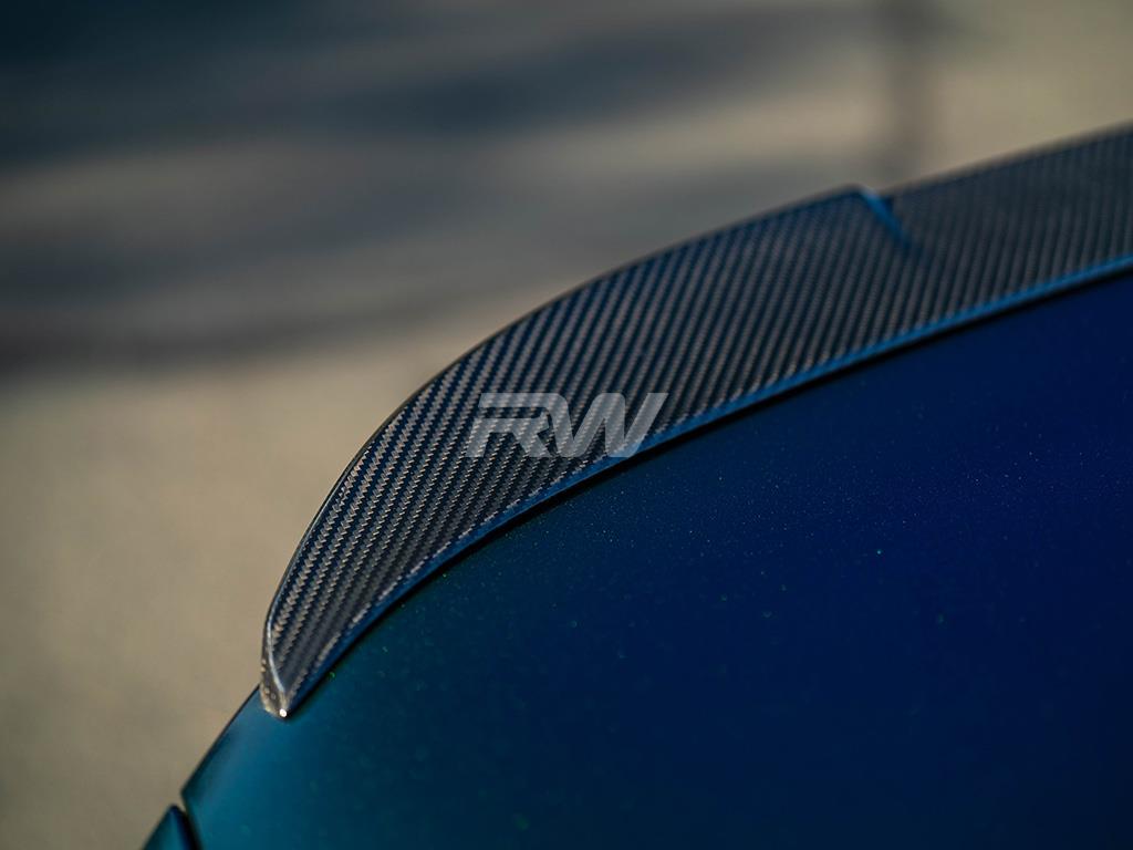 RW Carbon BMW G87 M2 G42 RWS Dry Carbon Fiber Trunk Spoiler-Exterior-Silicon Valley Bimmer