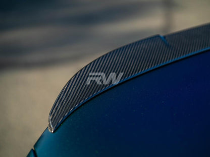 RW Carbon BMW G87 M2 G42 RWS Dry Carbon Fiber Trunk Spoiler-Exterior-Silicon Valley Bimmer