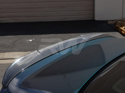 RW Carbon BMW G87 M2 G42 RWS Dry Carbon Fiber Trunk Spoiler-Exterior-Silicon Valley Bimmer