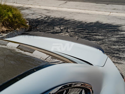 RW Carbon BMW G87 M2 G42 RWS Dry Carbon Fiber Trunk Spoiler-Exterior-Silicon Valley Bimmer