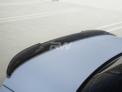 RW Carbon BMW G87 M2 G42 RWS Dry Carbon Fiber Trunk Spoiler-Exterior-Silicon Valley Bimmer