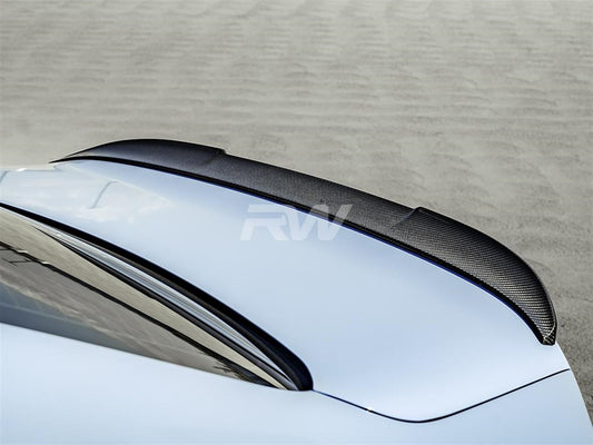 RW Carbon BMW G87 M2 G42 RWS Dry Carbon Fiber Trunk Spoiler-Exterior-Silicon Valley Bimmer