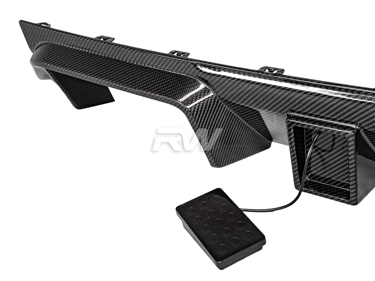 RW Carbon BMW G87 M2 GT Style CF Rear Diffuser-Exterior-Silicon Valley Bimmer