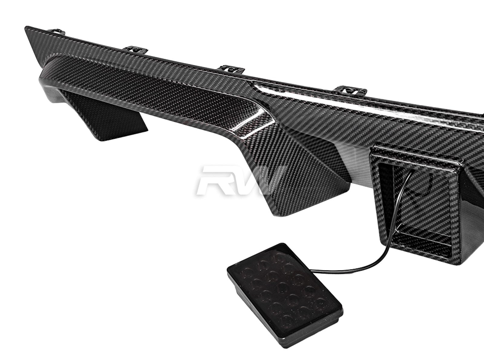 RW Carbon BMW G87 M2 GT Style CF Rear Diffuser-Exterior-Silicon Valley Bimmer