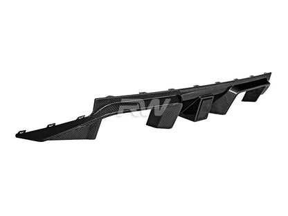 RW Carbon BMW G87 M2 GT Style CF Rear Diffuser-Exterior-Silicon Valley Bimmer