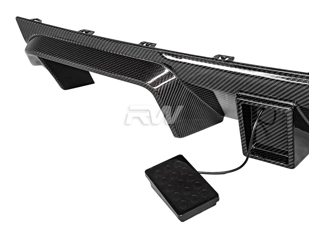 RW Carbon BMW G87 M2 GT Style CF Rear Diffuser-Exterior-Silicon Valley Bimmer