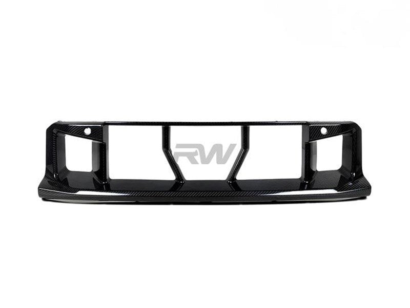RW Carbon BMW G87 M2 OE Style CF Center Front Bumper Trim-Exterior-Silicon Valley Bimmer
