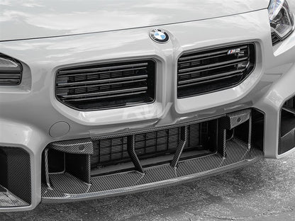 RW Carbon BMW G87 M2 OE Style CF Center Front Bumper Trim-Exterior-Silicon Valley Bimmer