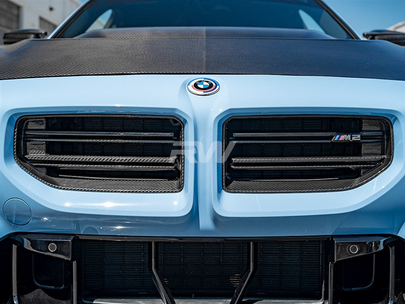 RW Carbon BMW G87 M2 OEM Style Carbon Fiber Grille-Exterior-Silicon Valley Bimmer
