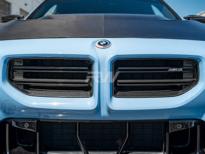 RW Carbon BMW G87 M2 OEM Style Carbon Fiber Grille-Exterior-Silicon Valley Bimmer